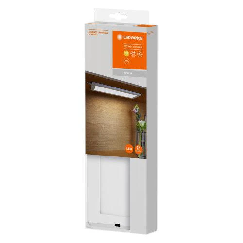 LEDVANCE Lampe LED sous meuble, lumière pour applications intérieures, blanc chaud, capteur de balayage intégré, longueur : 30x10 cm, panneau LED pour armoire - Image 4