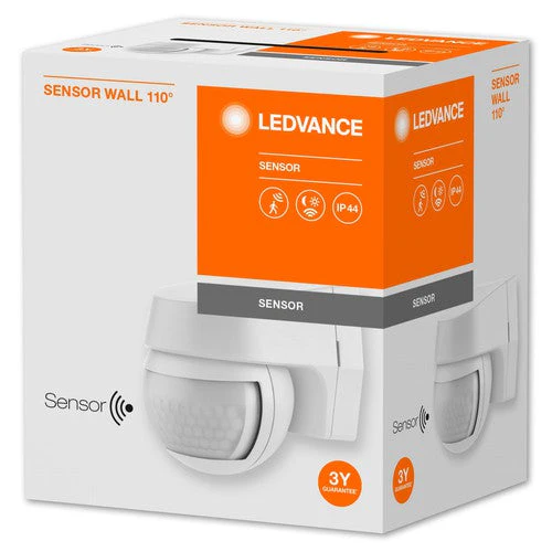LEDVANCE Sensor Capteur de mouvement et de lumière mural 110 degrés blanc - Image 3